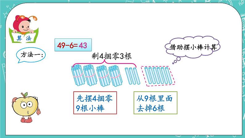 第二单元 加法和减法（一）2.7 两位数减一位数（不退位） 课件04