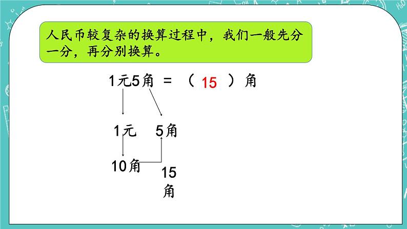 第三单元 认识人民币3.4 练习九 课件04