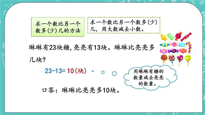 第八单元 总复习8.3 100以内加减法的应用 课件04