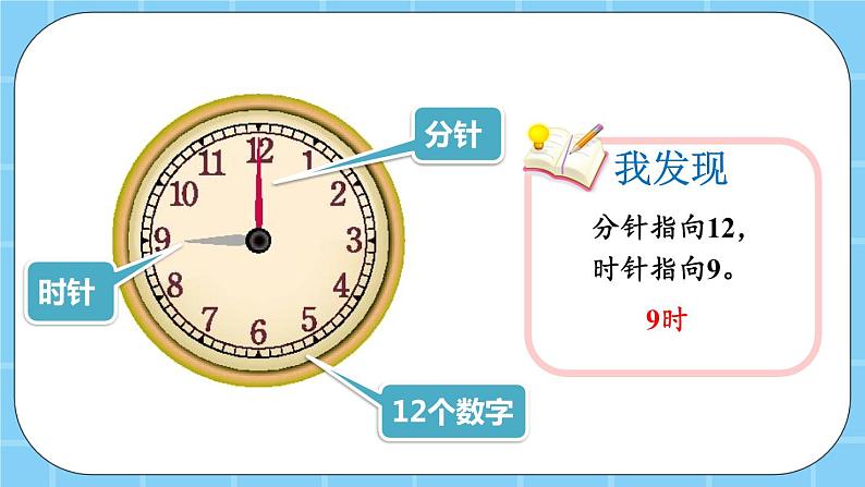 第八单元  学看钟表8.1 认识钟表和整时 课件03