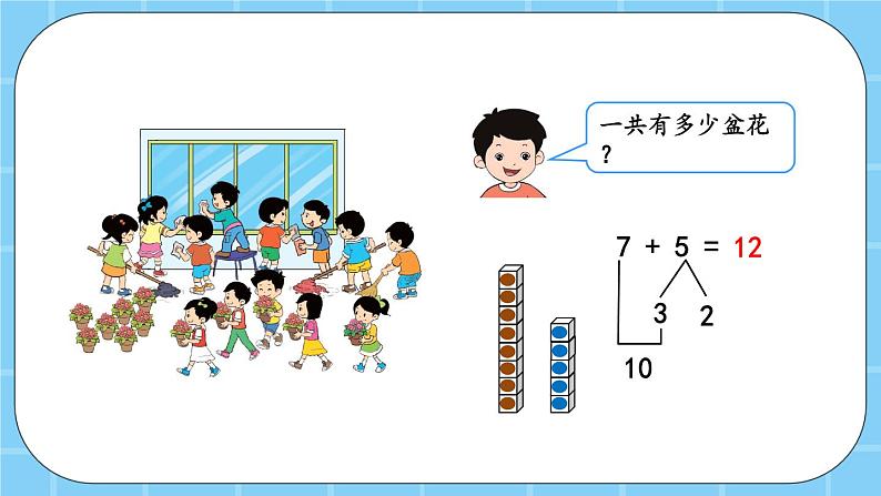 第九单元  加法和减法（二）9.2.1 8、7、6加几 课件04