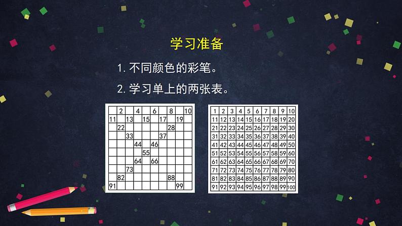 0525一年级下册数学 教案+课件+任务单-100以内数的顺序 人教版02