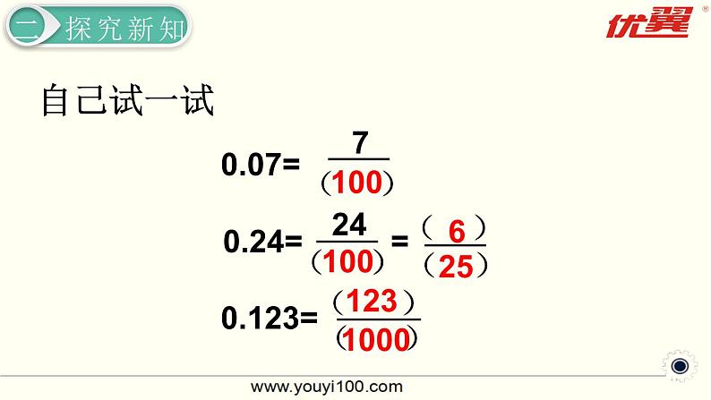 第12课时  分数和小数的互化课件PPT第8页