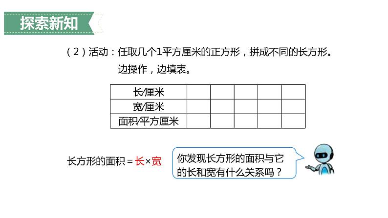 第五单元 2.长方形、正方形面积的计算第1课时（课件）-2022-2023学年三年级数学下册同步备课(人教版)06