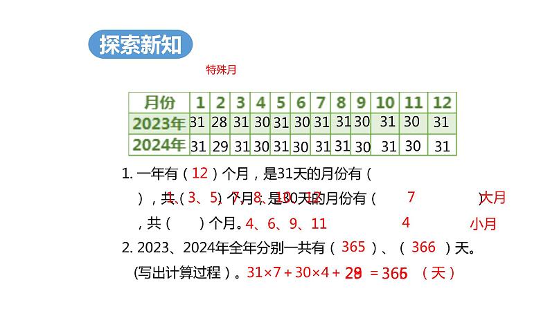 第六单元 1.年、月、日 第1课时（课件）-2022-2023学年三年级数学下册同步备课(人教版)07