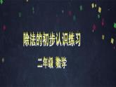 【同步配套】二年级下册数学 教案+课件+任务单-除数的初步认识练习 人教版