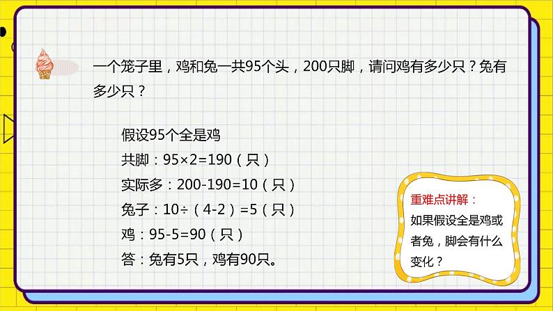 小升初苏教版数学专题复习课件：第03讲-假设法综合第5页