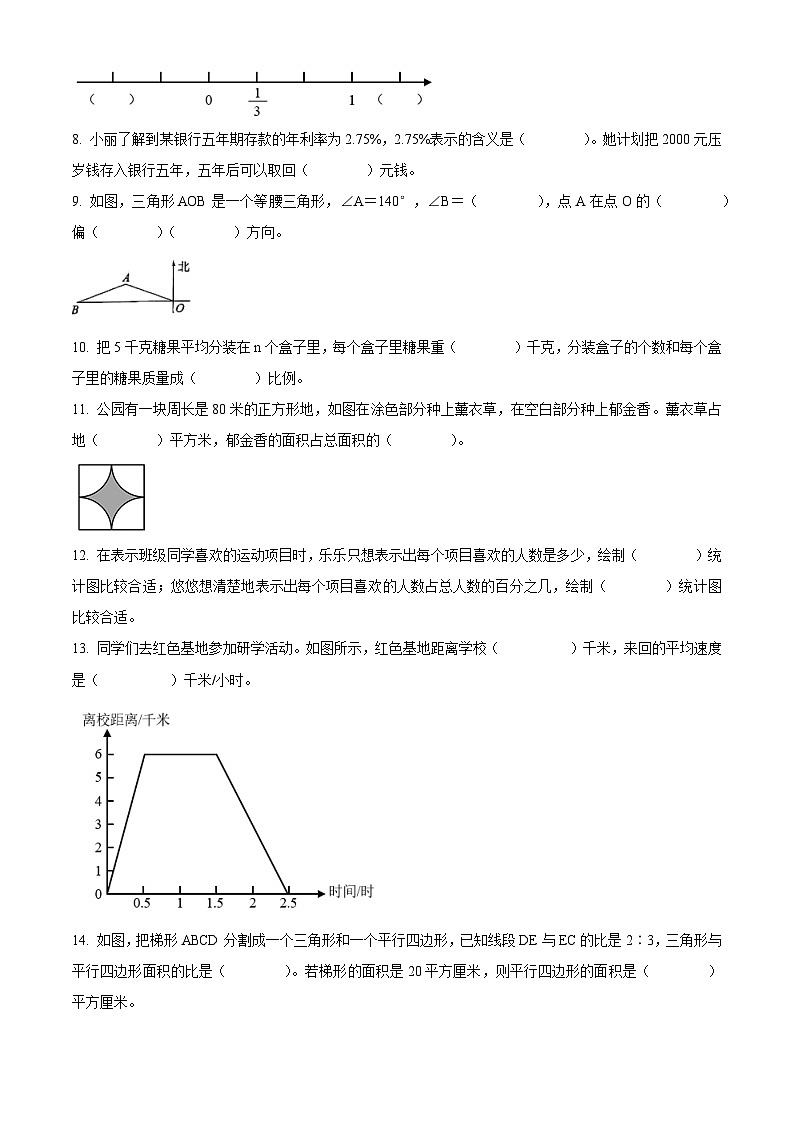【小升初真题卷】浙江省台州市仙居县2021年人教版小升初考试数学试卷（原卷版+解析版）02