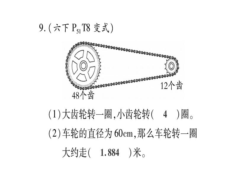 小升初西师大版（2014年秋）数学专题复习课件：六年级下册－数与代数第6页