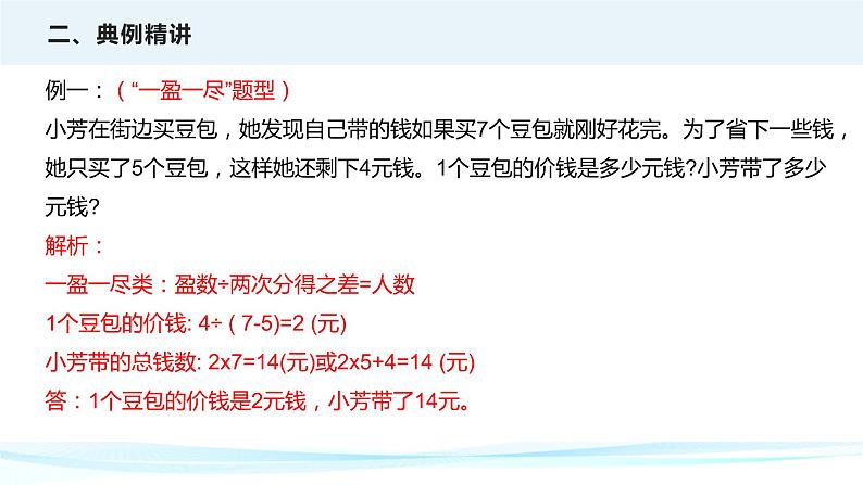 第八讲   盈亏问题（课件）——2022-2023学年小升初数学通用版专题复习课件学案第6页