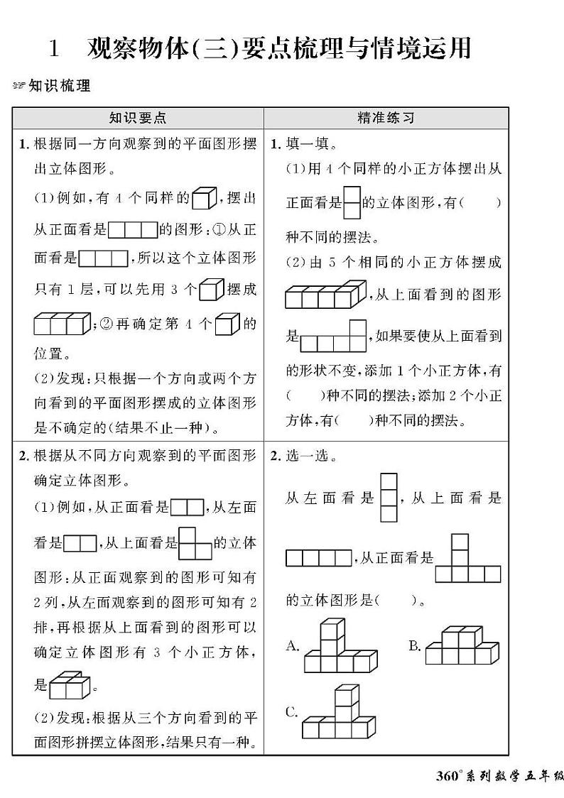 （2023春）日照专版-人教版小学数学（五下）-情景化真题卷（共28页）第1页