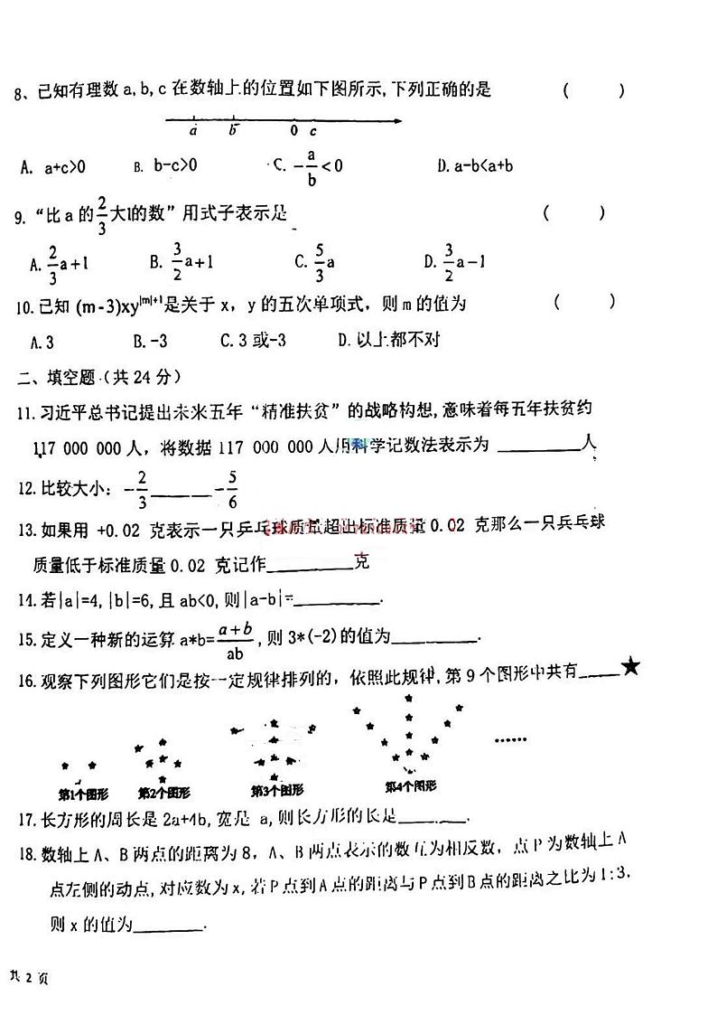 黑龙江省哈尔滨市第一二四中学校2022-2023学年六年级下学期4月期中数学试卷（五四制）02