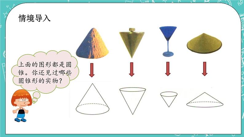 第一单元 圆柱和圆锥1.8 圆锥的认识 课件02