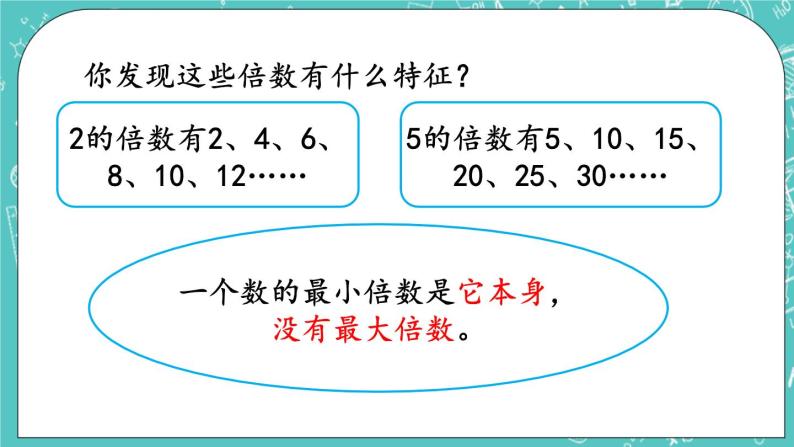 数学五年级下册三 因数和倍数试讲课课件ppt-教习网|课件下载