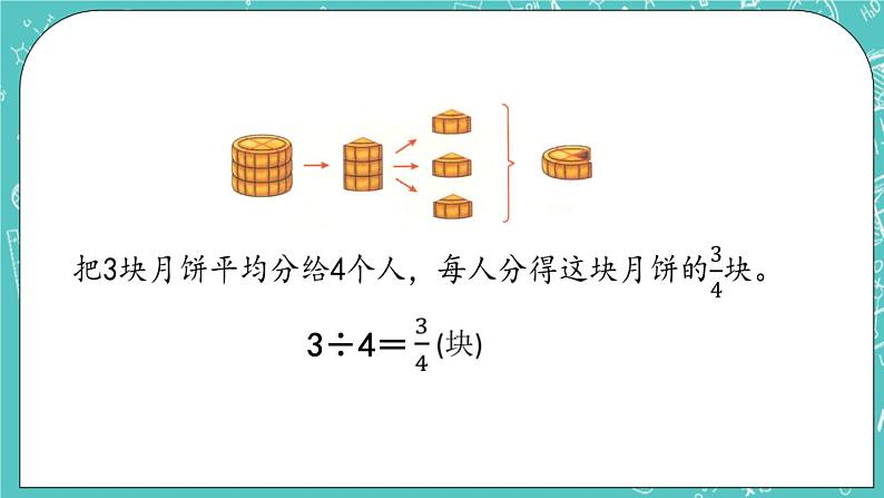 4.3 分数与除法的关系课件PPT第5页