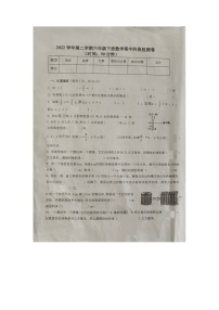 浙江省杭州市临安区部分校2022-2023学年六年级下学期期中联考数学试题