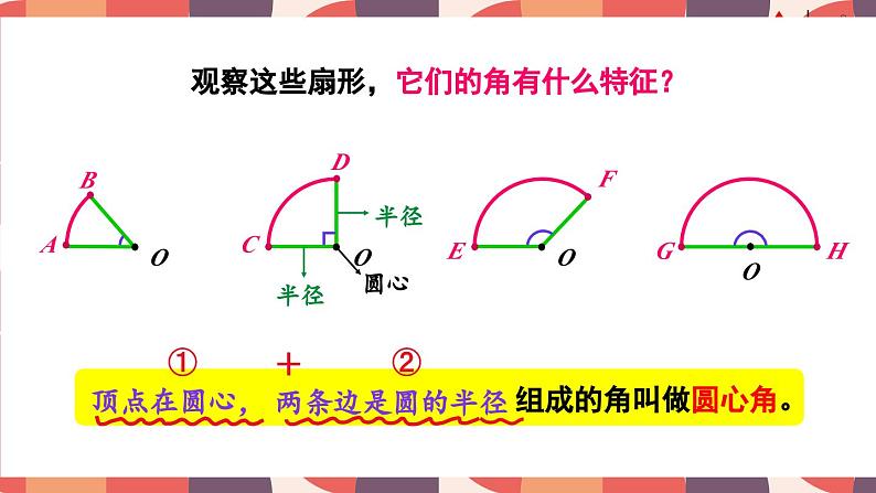 冀教版数学六年级上册 1.4扇形 教学课件+同步教案08