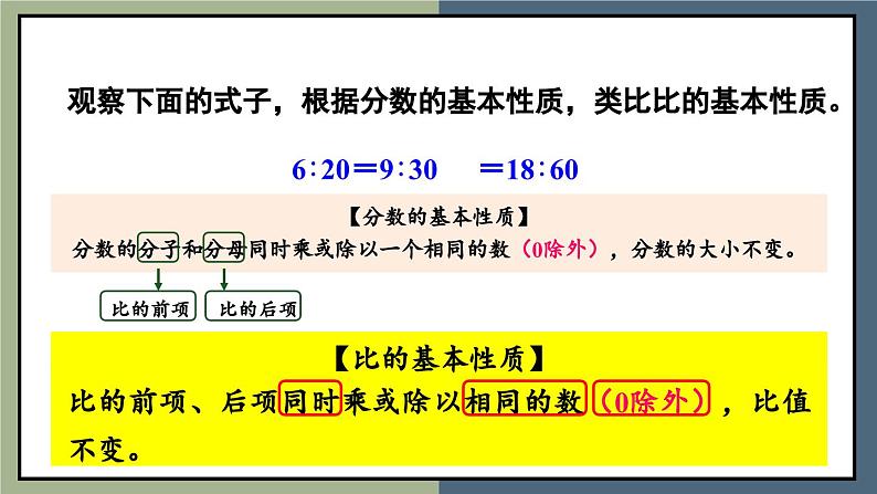 冀教版数学六年级上册 2.1.2比的基本性质第6页