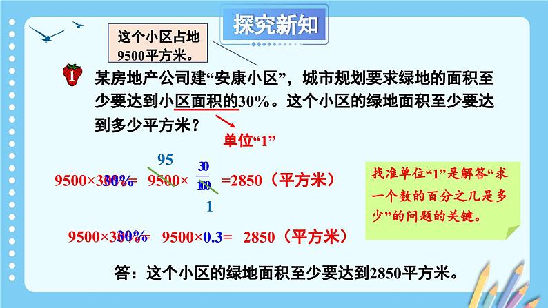 冀教版数学六年级上册 3.3.1小区绿化问题第5页