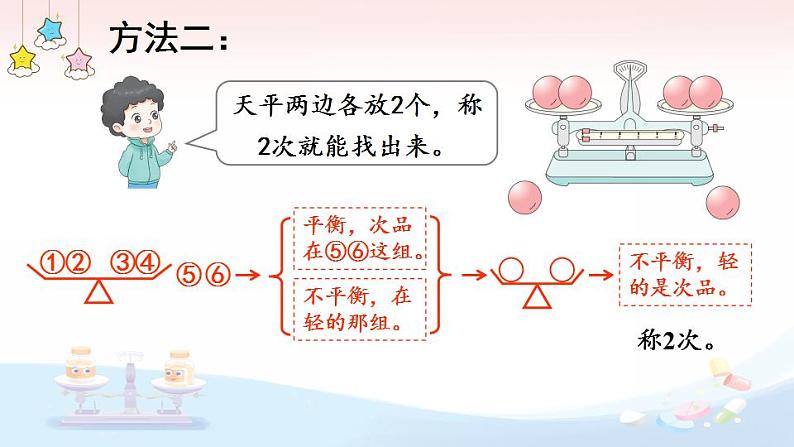 冀教版数学六年级上册 8.1找次品第6页