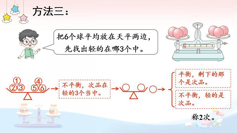 冀教版数学六年级上册 8.1找次品第7页