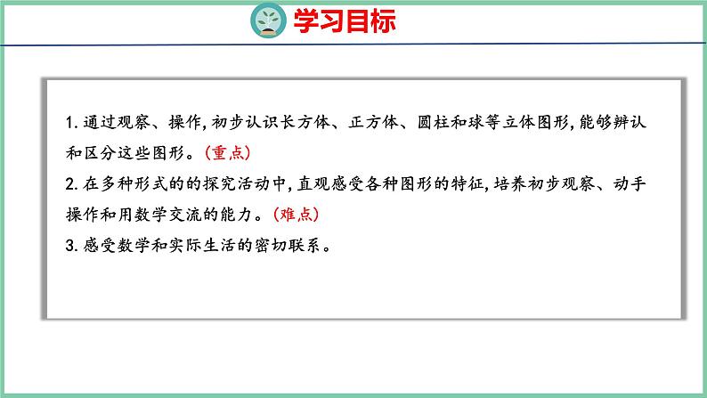 青岛版(六三制）一年级上册数学---6.1 认识图形（课件)02