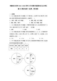 安徽省合肥市2021-2022两年小升初数学真题知识点分类汇编-02数的运算（选择、填空题）