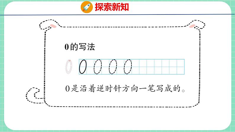 2.5 0的认识（课件）一年级上册数学冀教版05