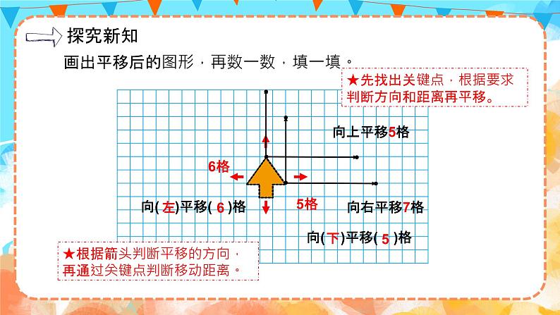 7.2 画平移后的图形（教学课件）四年级数学下册 人教版第3页