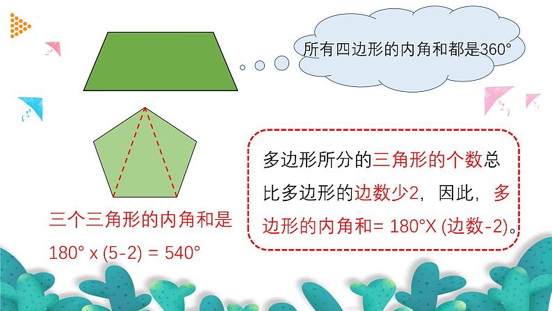 5.6探索多边形的内角和（教学课件）四年级数学下册 人教版07