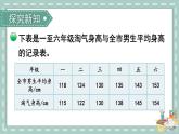 北師大版數(shù)學(xué)六年級上冊 5.4身高的變化（1） 教學(xué)課件+同步教案+視頻素材