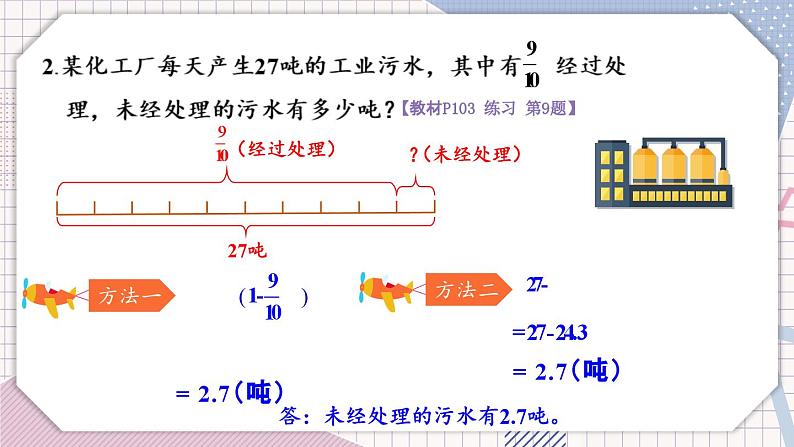 北师大版数学六年级上册 总复习 数与代数（2） 教学课件+同步教案05