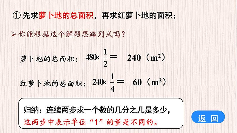 人教版数6年级上册 1 分数乘法 第8课时 解决问题（1） PPT课件+教案+导学案08