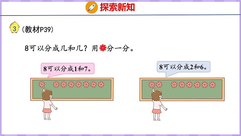 7.3 8、9的分与合（课件）苏教版数学一年级上册第4页