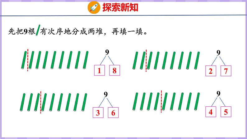 7.3 8、9的分与合（课件）苏教版数学一年级上册第6页