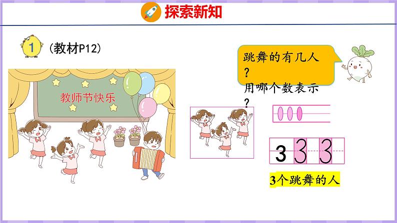 5.1 认识1~5（课件）苏教版数学一年级上册06