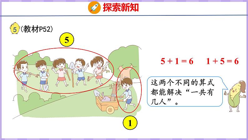 8.4 得数是6、7的加法（课件）苏教版数学一年级上册07