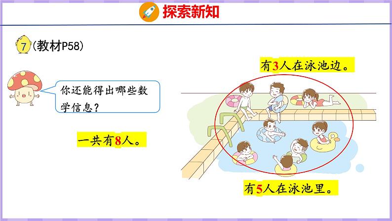 8.6 得数是8的加法和相应的减法（课件）苏教版数学一年级上册第6页