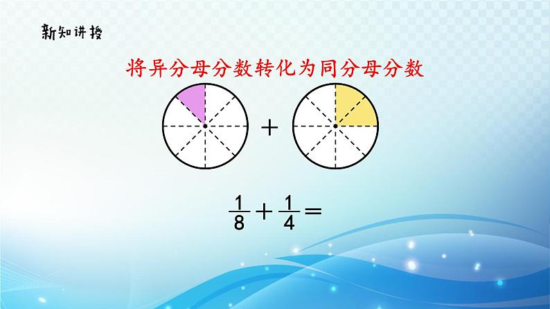 【2023春季新教材】人教版数学五年级下册 异分母分数的加、减法 同步课件04