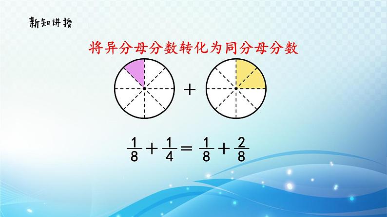 【2023春季新教材】人教版数学五年级下册 异分母分数的加、减法 同步课件05