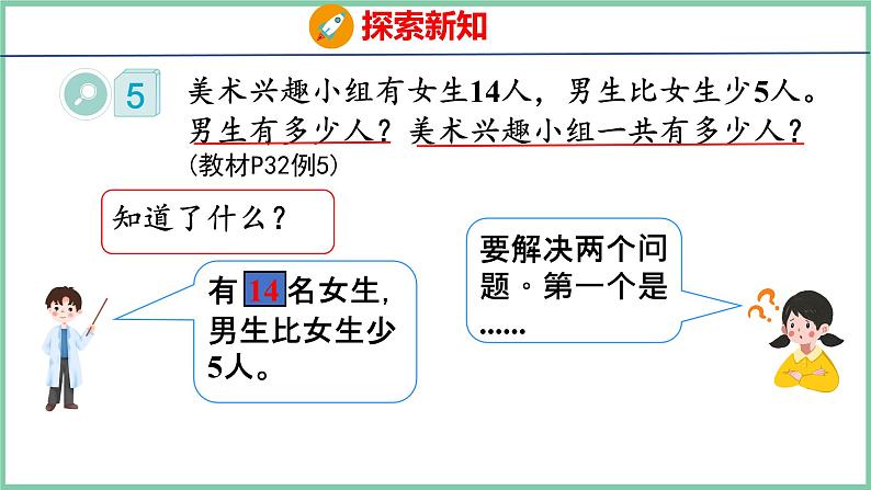 2.8解决问题（课件）人教版数学二年级上册第7页