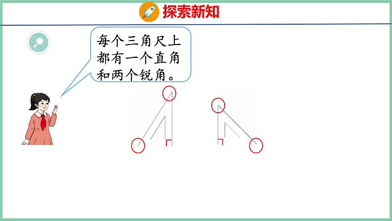 3.3认识锐角和钝角（课件）人教版数学二年级上册07