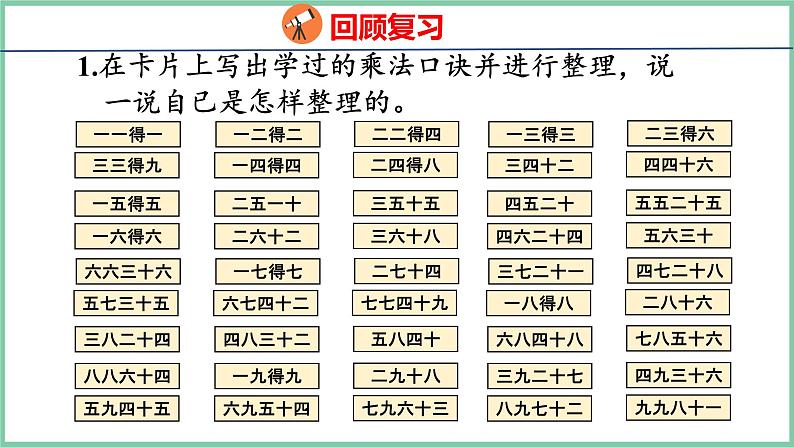 6.6 整理和复习（课件）人教版数学二年级上册第3页