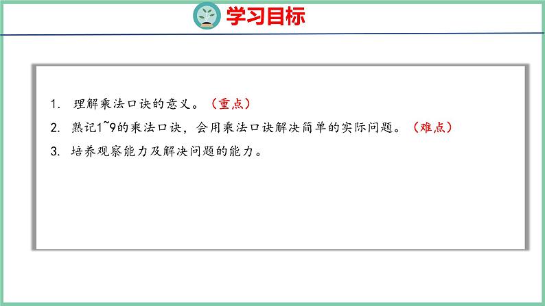 9.2 表内乘法（课件）人教版数学二年级上册第2页