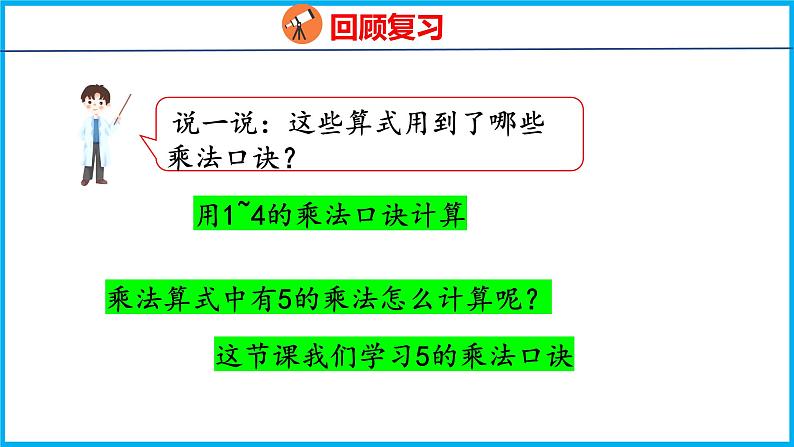 3.3 5的乘法口诀（课件）苏教版数学二年级上册第4页