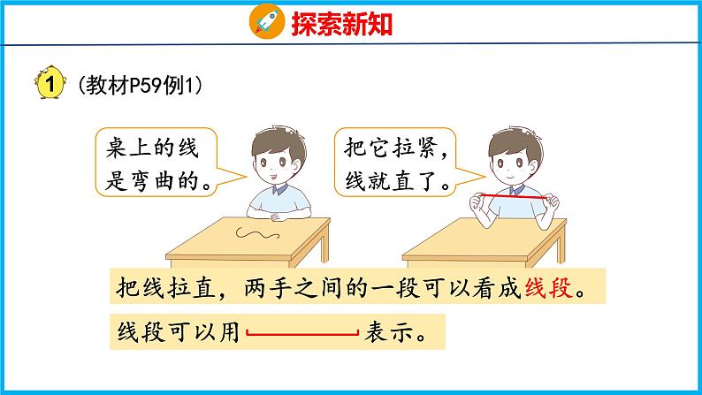 5.1 线段的初步认识（课件）苏教版数学二年级上册第4页