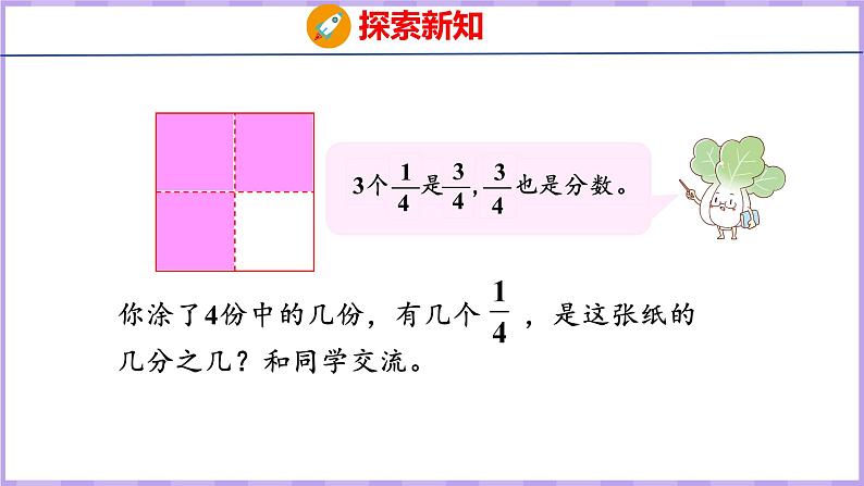 7.2 认识几分之几（课件）苏教版数学三年级上册第5页