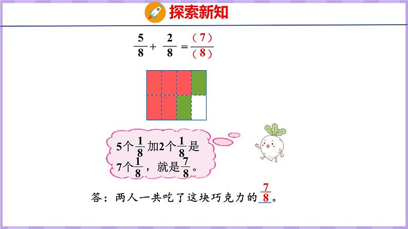 7.3 简单的分数加减法（课件）苏教版数学三年级上册第6页