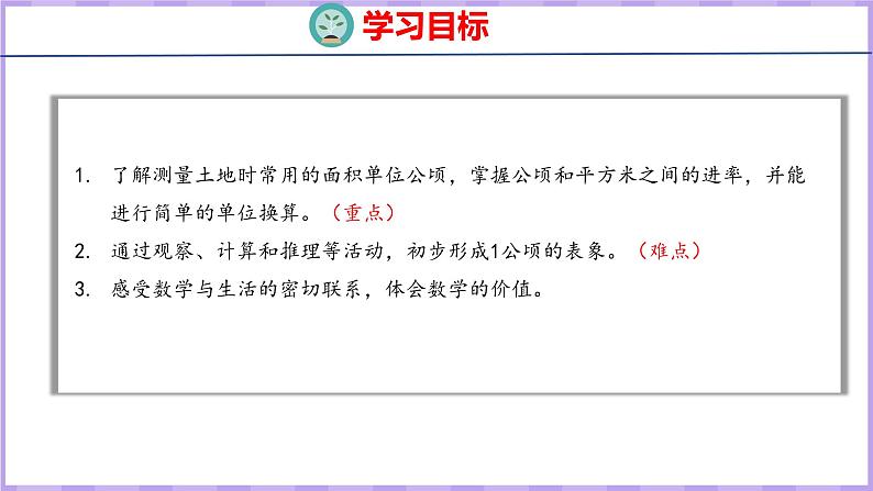 2.1  公顷的认识（课件）人教版数学四年级上册02