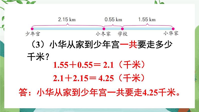 苏教版数学5年级上册 四 小数加法和减法 练习八 PPT课件第7页